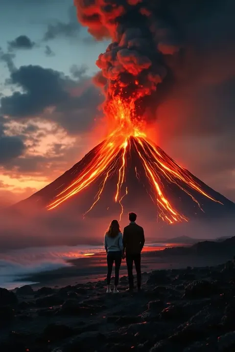 火山之恋2025年电影海报